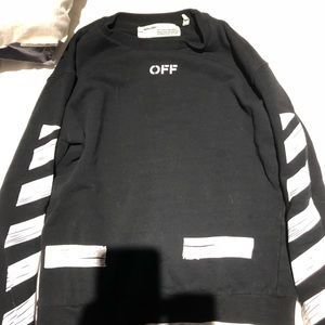 Off-white long sleeve tee